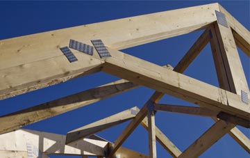Pen Uchar Plwyf roof trusses for new builds and additions